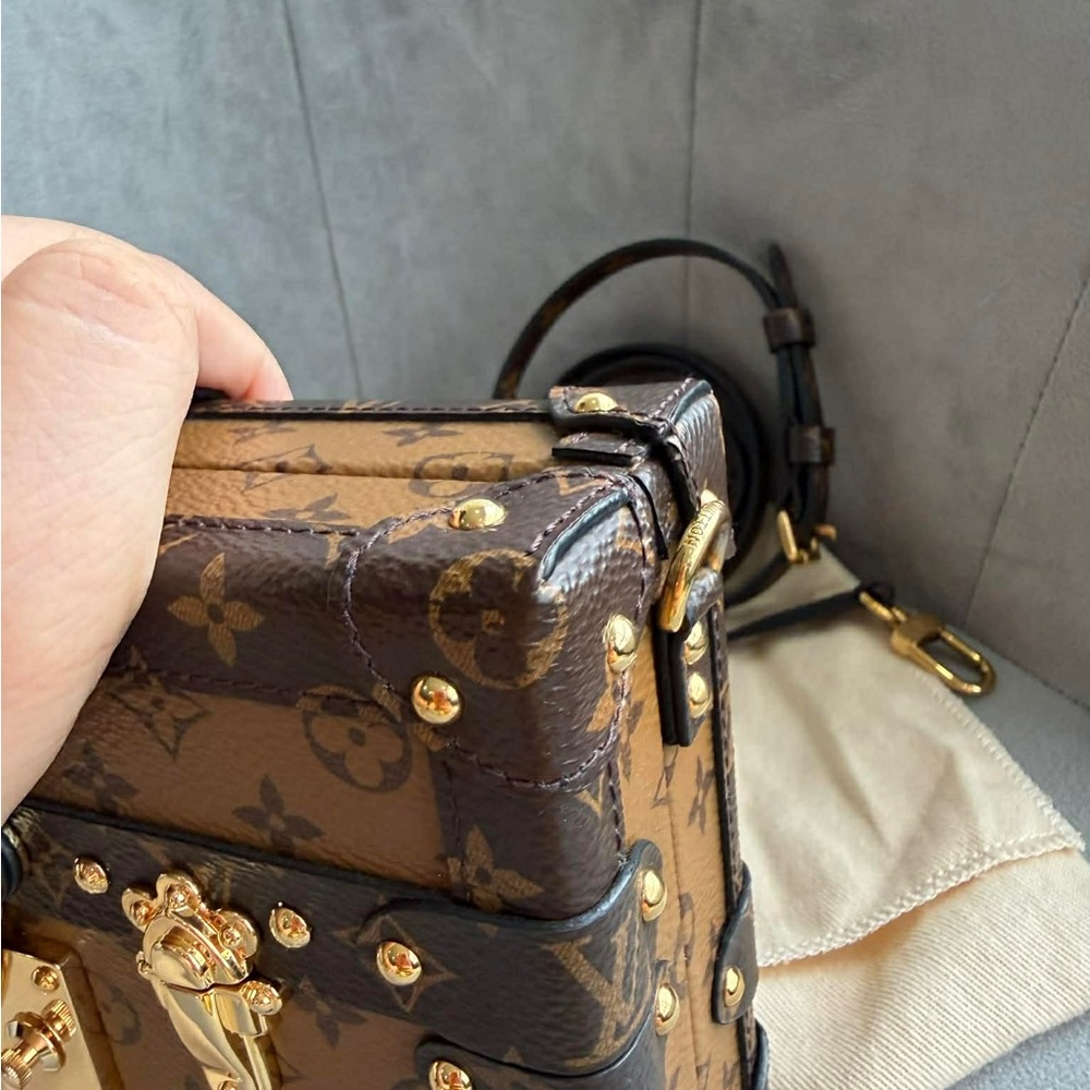 Louis Vuitton Monogram Canvas Trunk Bag AUTHENTIC - Picture 15 of 16